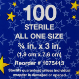 Adhesive Strip Stat Strip .75 X 3 Inch Plastic Rectangle Kid Design Glitter Sterile 1075413 Box/1200 DUKAL CORPORATION 256700_BX Adhesive Strip Stat Strip .75 X 3 Inch Plastic Rectangle Kid Design Glitter Sterile 1075413 Box/1200 DUKAL CORPORATION 256700_BX