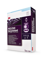 3M Tegaderm PICC/CVC Securement Device + Tegaderm I.V. Advanced Securement Dressing Film 4 X 6-1/8 Inch Sterile, 1839-2100, Case of 80