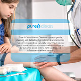 Pure&Clean Wound Cleanser 8 oz. Spray Bottle NonSterile Antimicrobial, 852421007027, Bottle of 1