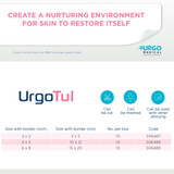 UrgoTul Impregnated Contact Layer Dressing 4 X 5 Inch Sterile, 506488, Pack of 1