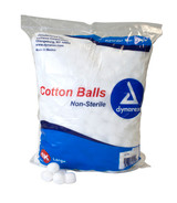 Dynarex Cotton Ball Large NonSterile, 3169, Pack of 1000