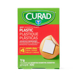 Curad Adhesive Spot Bandage Plastic Tan 7/8 Inch Diameter Sterile, NON25501, Box of 1