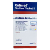Cutimed Sorbion Sachet S Gelling Fiber Wound Dressing 4 X 8 Inch Rectangle Sterile, 7323209, Pack of 1