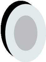 Silver Foam Dressing PolyMem® Shapes® 3-1/2 x 5 Inch Oval Sterile 1853 Pack of 1 PolyMem® Shapes® 637234_EA