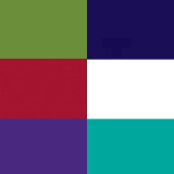 Cohesive Bandage Co-Flex 3 Inch X 5 Yard Standard Compression Self-adherent Closure Teal / Blue / White / Purple / Red / Green NonSterile 3300RB Case/24 ANDOVER COATED PRODUCTS INC 257217_CS