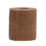 Cohesive Bandage CoFlexLF2 3 Inch X 5 Yard Standard Compression Self-adherent Closure Tan NonSterile 9300TN Case/24 ANDOVER COATED PRODUCTS INC 636965_CS