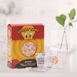 Looney Tunes Adhesive Spot Bandage Plastic Kid Design (Tweety) 7/8 Inch Diameter Sterile, 1074737, Case of 24