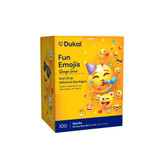 Stat Strip Adhesive Strip Plastic Kid Design (Emoji Fun) 3/4 X 3 Inch Sterile, 15606, Box of 1