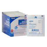Gauze Sponge Dukal Cotton 8-Ply 2 X 2 Inch Square Sterile 6208 Box/100 DUKAL CORPORATION 374444_BX