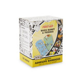 Looney Tunes Stat Strip Adhesive Strip Plastic Kid Design (Bugs and Daffy) 3/4 X 3 Inch Sterile, 1085737, Case of 12