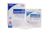 Dukal Gauze Sponge 3 X 3 Inch 12-Ply Sterile 1 per Pack, 1312, Box of 100