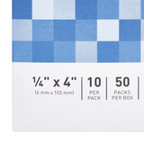 McKesson Skin Closure Strip 1/4 X 4 Inch Nonwoven Material Reinforced Strip White, 3009, Box of 50
