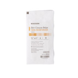 McKesson Skin Closure Strip 1/2 X 4 Inch Nonwoven Material Flexible Strip Tan, 3004, Box of 50
