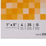 McKesson Skin Closure Strip 1 X 5 Inch Nonwoven Material Flexible Strip Tan, 3005, Box of 25