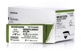 Suture with Needle McKesson Nonabsorbable Black Monofilament Nylon Size 6-0 18 Inch Suture 1-Needle 16 mm 3/8 Circle Reverse Cutting Needle S1665GX Box/12 MCK BRAND 1034500_BX Suture with Needle McKesson Nonabsorbable Black Monofilament Nylon Size 6-0 18 Inch Suture 1-Needle 16 mm 3/8 Circle Reverse Cutting Needle S1665GX Box/12 MCK BRAND 1034500_BX