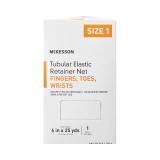 Elastic Net Retainer Dressing McKesson Tubular Elastic 6 Inch X 25 Yard 15.2 cm x 22.9 m Size 1 White Finger / Toe / Wrist NonSterile MSVP114701 Box/1 25-970 MCK BRAND 1113345_BX Elastic Net Retainer Dressing McKesson Tubular Elastic 6 Inch X 25 Yard 15.2 cm x 22.9 m Size 1 White Finger / Toe / Wrist NonSterile MSVP114701 Box/1 25-970 MCK BRAND 1113345_BX