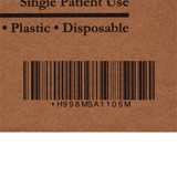 McKesson Tubing Clamp 4-7/8 Inch Length Plastic, MSA-110, Bag of 25