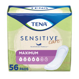 TENA Sensitive Care Maximum Bladder Control Pad 13 Inch Length Heavy Absorbency Dry-Fast Core One Size Fits Most, 54267, Case of 168