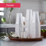 McKesson 9 oz. Polypropylene Drinking Cup Clear Disposable, 16-PDC9, Case of 1500