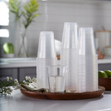 McKesson 9 oz. Polypropylene Drinking Cup Clear Disposable, 16-PDC9, Case of 1500