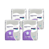 Unisex Adult Absorbent Underwear Seni® Active Super Plus Pull On with Tear Away Seams Medium Disposable Heavy Absorbency S-ME20-AP1 Case of 80 8534C Seni® Active Super Plus 1163859_CS