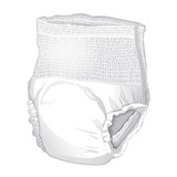 McKesson Absorbent Underwear Pull On with Tear Away Seams Adult X-Large Unisex Disposable Heavy Absorbency, UWEXTXL, Case of 48