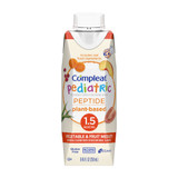 Compleat Peptide 1.5 Pediatric Tube Feeding Formula Vegetable / Fruit Flavor 8.45 oz. Carton Liquid Plant and Peptide Based, 00043900131351, Case of 24
