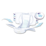 Seni Super Incontinence Brief Adult Medium Unisex Disposable Heavy Absorbency, S-ME25-BS1, Pack of 25