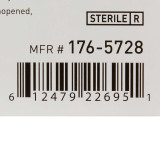 Skin Barrier Wipe McKesson No Sting 75 to 100% Strength Hexamethyldisiloxane Individual Packet Sterile 176-5728 Box of 25 2041 McKesson No Sting 1088820_BX