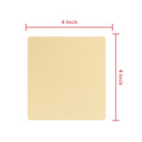 McKesson Foam Dressing 4 X 4 Inch Without Border Film Backing Nonadhesive Square Sterile, 16-4737, Case of 100