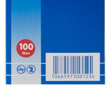 Dukal Non-Adherent Dressing 2 X 3 Inch Sterile 1 per Pack, 123, Box of 100