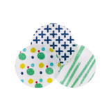 McKesson Kids Adhesive Spot Bandage Plastic Kid Design (Assorted Prints) 1 Inch Diameter Sterile, 16-4832-17, Box of 100