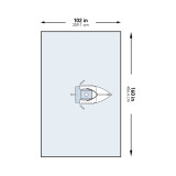 Orthopedic Drape McKesson Shoulder Arthroscopy Drape 102 W X 160 L Inch Sterile 183-I80-09123G-S Pack/1 49348053077 MCK BRAND 1101303_PK