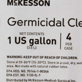McKesson Surface Disinfectant Cleaner Alcohol Based Manual Pour Liquid 1 gal. Jug Alcohol Scent NonSterile 153-152 Case/4 201060 MCK BRAND 1103353_CS