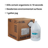 McKesson Surface Disinfectant Cleaner Alcohol Based Manual Pour Liquid 1 gal. Jug Alcohol Scent NonSterile, 153-152, Case of 4