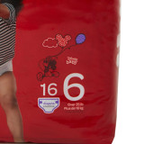 Unisex Baby Diaper Huggies Little Movers Size 6 Disposable Moderate Absorbency 49693 Pack/16 2381 Kimberly Clark 1128670_PK