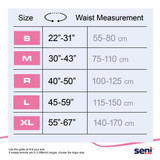 Seni Super Quatro Incontinence Brief Adult Small Unisex Disposable Heavy Absorbency, S-SM12-BQ1, Case of 48
