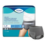 TENA ProSkin Absorbent Underwear Pull On with Tear Away Seams Adult Large Male Disposable Moderate Absorbency, 73530, Bag of 18