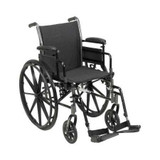 Lightweight Wheelchair drive Cruiser III Dual Axle Desk Length Arm Flip Back / Removable Padded Arm Style Elevating Legrest Black Upholstery 18 Inch Seat Width 300 lbs. Weight Capacity 146-K318ADDA-ELR Each/1 RTL10273 MCK BRAND 1128895_EA Lightweight Wheelchair drive Cruiser III Dual Axle Desk Length Arm Flip Back / Removable Padded Arm Style Elevating Legrest Black Upholstery 18 Inch Seat Width 300 lbs. Weight Capacity 146-K318ADDA-ELR Each/1 RTL10273 MCK BRAND 1128895_EA