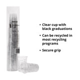 McKesson 10 oz. Polyethylene Drinking Cup Clear Disposable, 16-PDC10G, Case of 1000