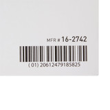 McKesson Tracheostomy Tube Holder 3/4 X 9 Inch Pediatric, 16-2742, Box of 10