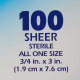 Adhesive Strip American White Cross Stat Strip 3/4 X 3 Inch Plastic Rectangle Tan Sterile 152001 Box/100 2602002 Dukal 184495_BX