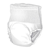 Unisex Adult Absorbent Underwear McKesson Pull On with Tear Away Seams Medium Disposable Moderate Absorbency UW33844 Bag/20 1886 MCK BRAND 1123832_BG Unisex Adult Absorbent Underwear McKesson Pull On with Tear Away Seams Medium Disposable Moderate Absorbency UW33844 Bag/20 1886 MCK BRAND 1123832_BG
