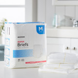 McKesson Incontinence Brief Adult Medium Unisex Disposable Moderate Absorbency, BR30643, Case of 96