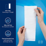 TotalDry Incontinence Liner 11 Inch Length Moderate Absorbency Polymer Core One Size Fits Most, SP1911, Bag of 30