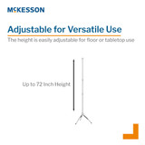 drive Disposable IV Stand Floor Stand 2 Hooks 3 Legs without Casters, MS391510, Case of 12