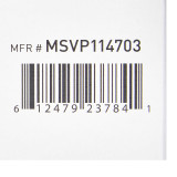 Elastic Net Retainer Dressing McKesson Tubular Elastic 10 Inch X 25 Yard 25.4 cm X 22.9 m Size 3 White Medium Hand / Small Arm / Leg / Foot NonSterile MSVP114703 Box/1 S7068 MCK BRAND 1113347_BX