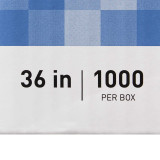 Measurement Tape McKesson 36 Inch Paper Disposable English / Metric 63-4412 Box of 1000 X62-84ROFS McKesson 1132734_BX