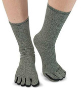 Arthritis Socks IMAK Calf High Medium Gray Closed Toe A20191 Each/1 PD4 BROWNMED 1128951_EA