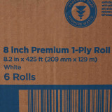 Paper Towel enMotion White Premium Touchless Roll 8-1/5 Inch X 425 Foot 89410 Case/6 307044 Georgia Pacific 544936_CS